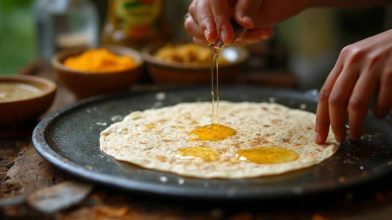 How Oil Affects Dosa Texture and Flavor